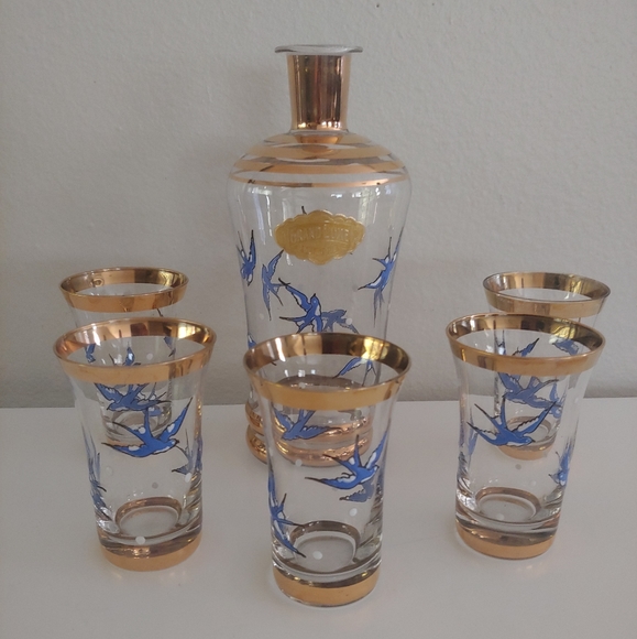 Grand Luxe Belgique Other - Vintage Grand Luxe Belgique Decanter Glass